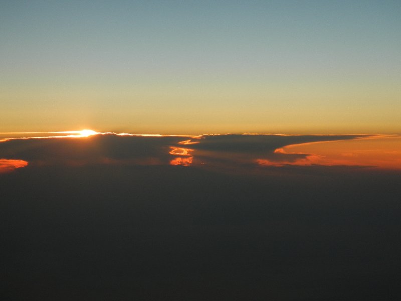 Sunset somewhere over Atlantic