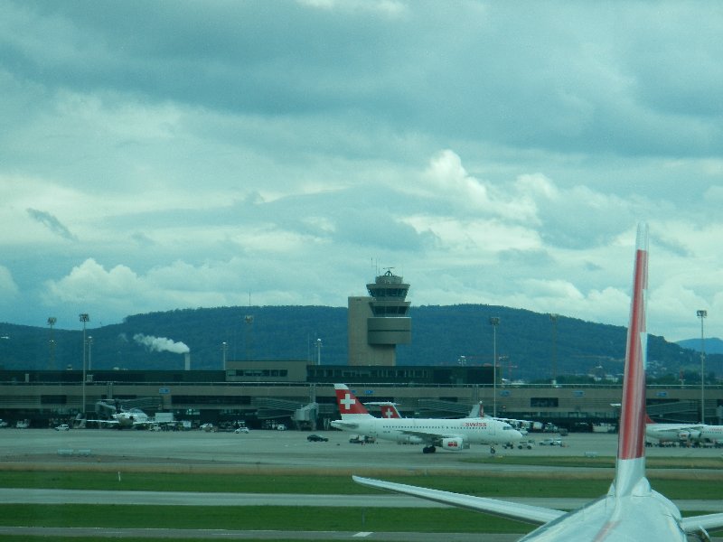 Switching planes in Switzerland