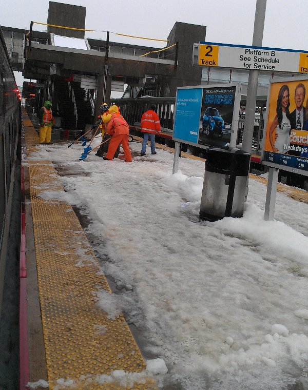 LIRR station on my way to work