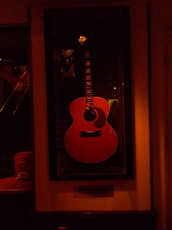 This guitar used George Harrison at Concert for Bangladesh