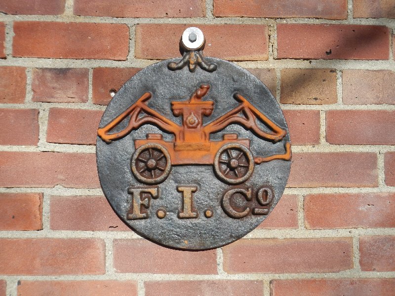 Logo on a fire-station