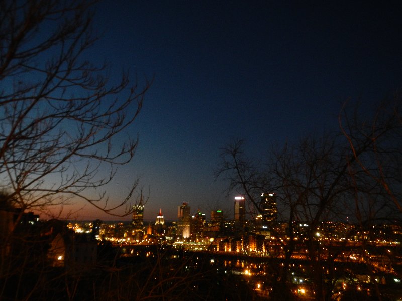 Pittsburgh at night (February 2013)