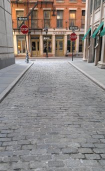 A cobblestone lane (April 2013) A cobblestone lane (April 2013)