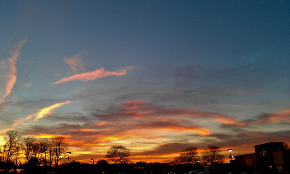 On Long Island, we have amazing sunsets