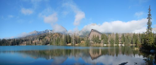 Štrbské pleso (Štrba Lake) (October 2013) Štrbské pleso (Štrba Lake) (October 2013)