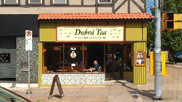Dobrá Tea - the tea house near by (May 2013) Dobrá Tea - the tea house near by (May 2013)