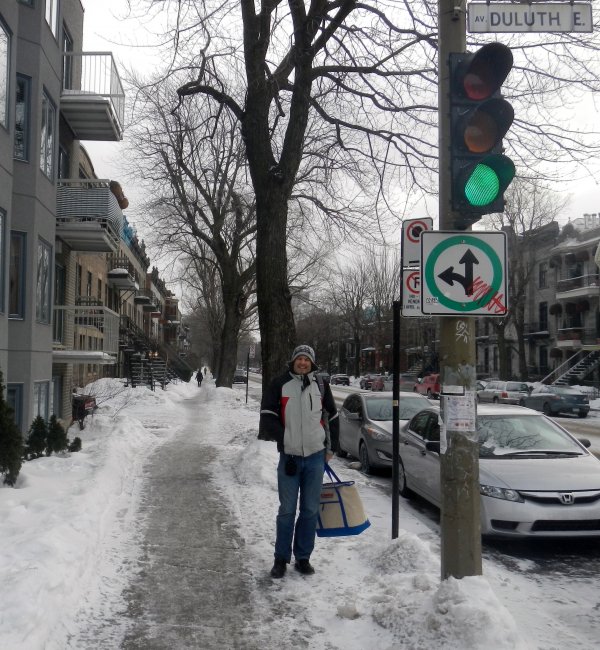 Who wants to experience a bone-chilling cold they should come to Montreal. I can tell.