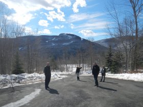 Hunter Mountain on the opposite side (February 2014)