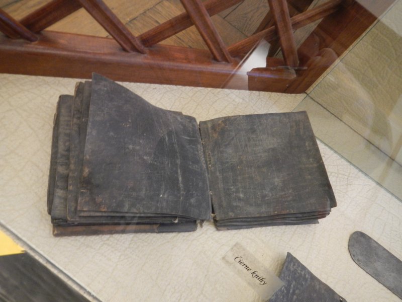 One of the black books used by executioner to keep records about prisoners and torture interrogations