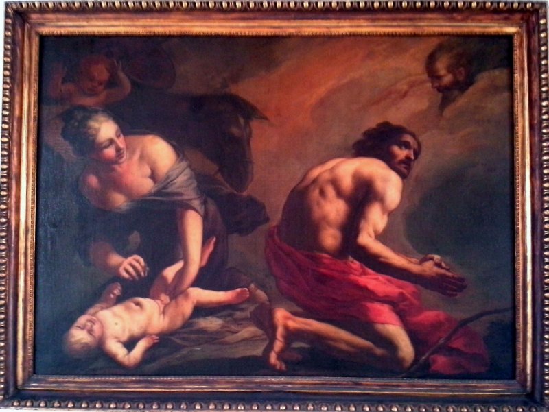 Antonio Zanchi: The Circumcision of the Son of Moses (1677-1696)