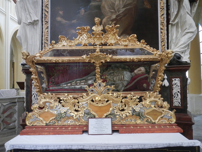 Relics of St. Vincent...