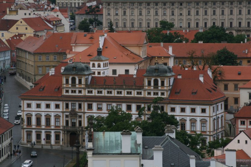 Toskánský palác - sídlo Ministerstva zahraničných vecí Českej republiky