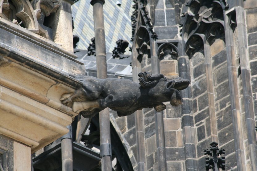 Gargoyles on St. Vitus Cathedral picture 38399