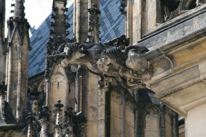 Gargoyles on St. Vitus Cathedral picture 38401