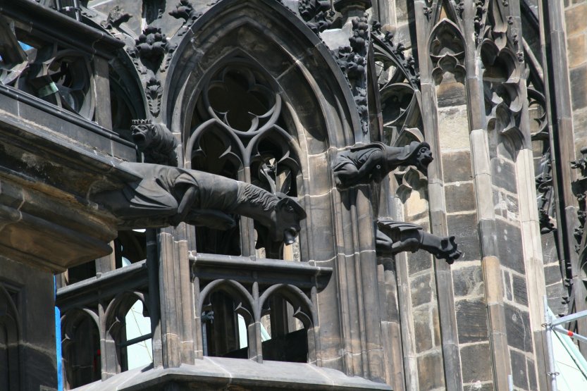 Gargoyles on St. Vitus Cathedral picture 38403