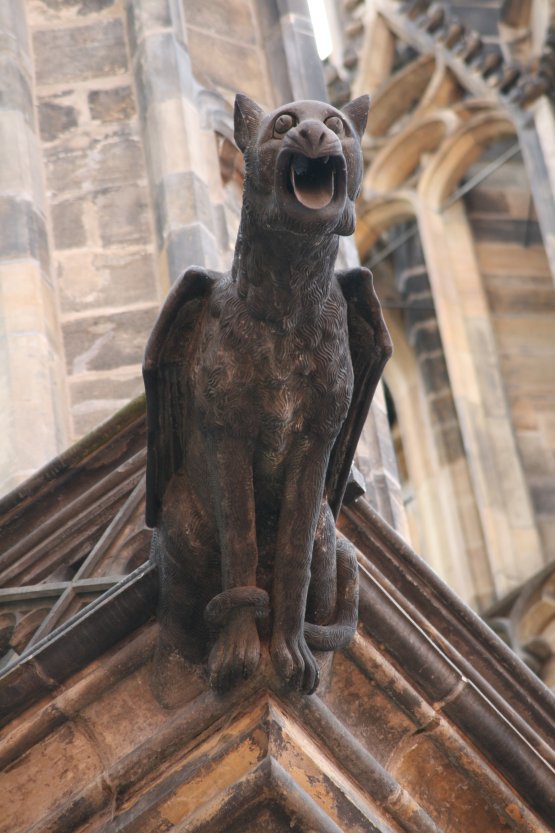 Gargoyles on St. Vitus Cathedral picture 38396