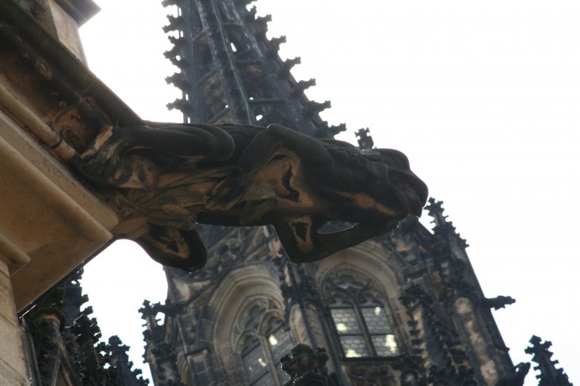 Gargoyles on St. Vitus Cathedral picture 38405