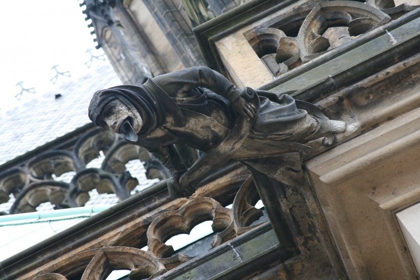 Gargoyles on St. Vitus Cathedral picture 38407