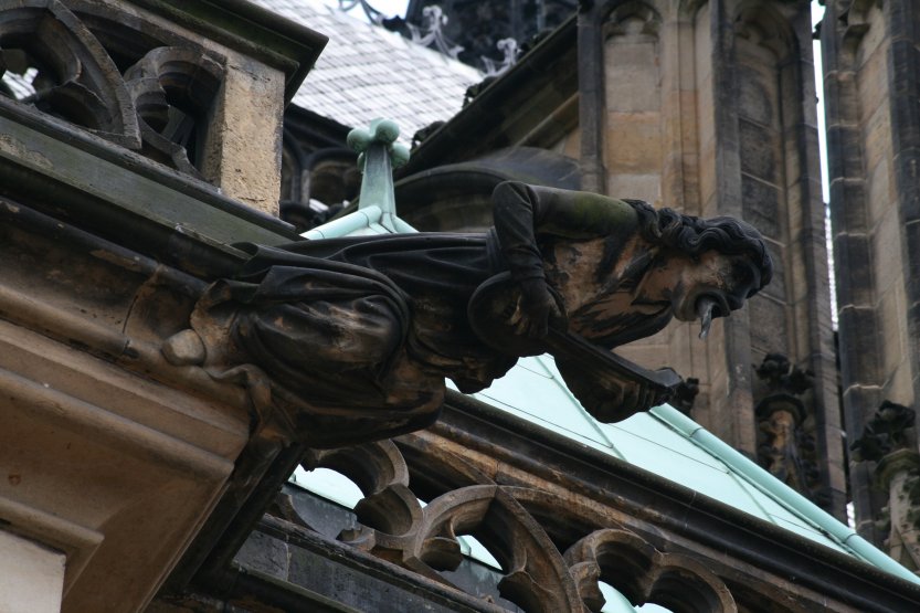 Gargoyles on St. Vitus Cathedral picture 38408