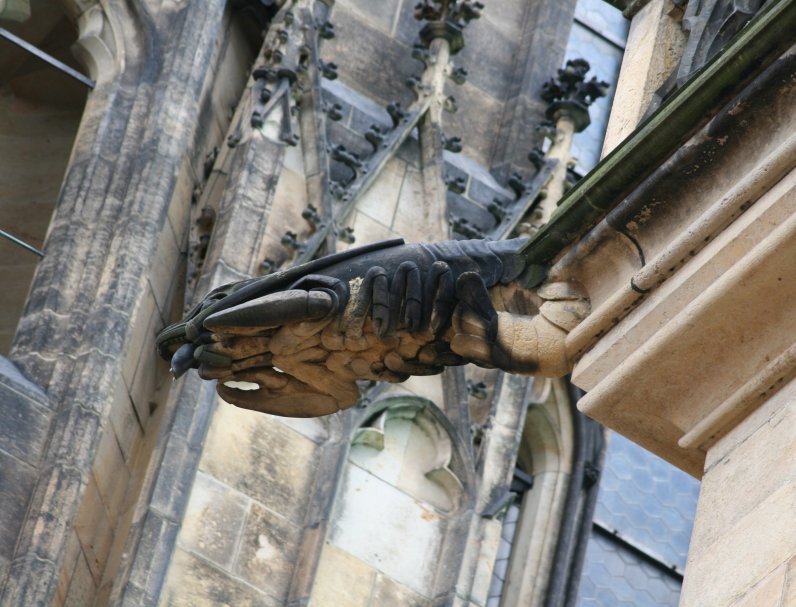 Gargoyles on St. Vitus Cathedral picture 38410