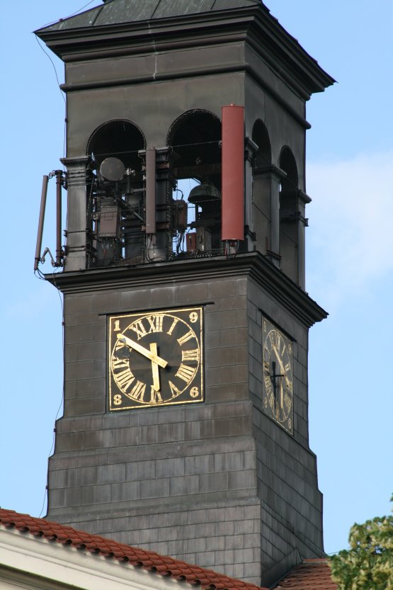 When I first time saw antennas on a church tower in Pittsburgh, I was surprised, but I am getting used to it