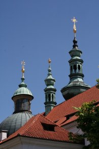 Spires of Strahov Monastery (June 2014)