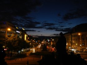 Wenceslas Square seen from National museum (June 2014) Wenceslas Square seen from National museum (June 2014)