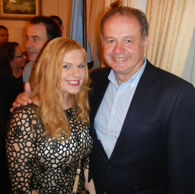 Coctail reception with the President of Slovak Republic, Andrej Kiska picture 39103