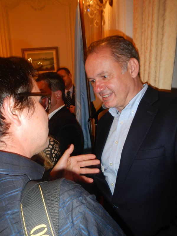 Coctail reception with the President of Slovak Republic, Andrej Kiska picture 39102