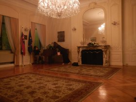 Coctail reception with the President of Slovak Republic, Andrej Kiska (September 2014) Coctail reception with the President of Slovak Republic, Andrej Kiska (September 2014)
