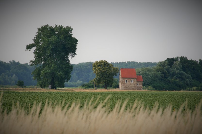 Church of St. Margaret of Antioch from a distance