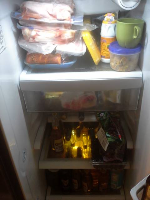 Loaded fridge