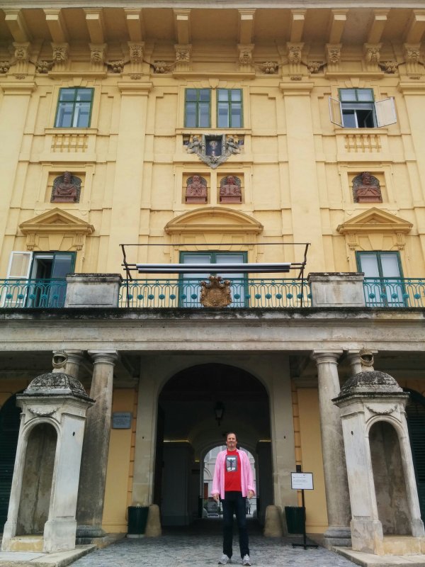 Leaving Esterhzy Palace