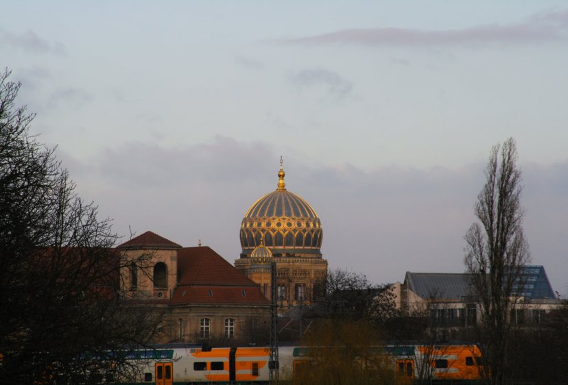 New Synagogue - not as new as the name suggests, built in mid 19th century