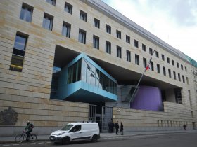 Interesting architecture of the British Embassy (February 2016) Interesting architecture of the British Embassy (February 2016)