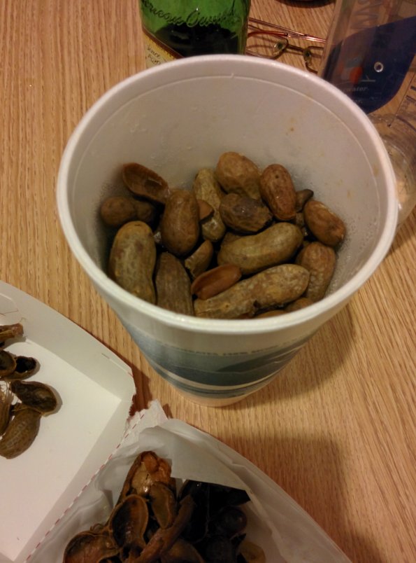 Boiled peanuts