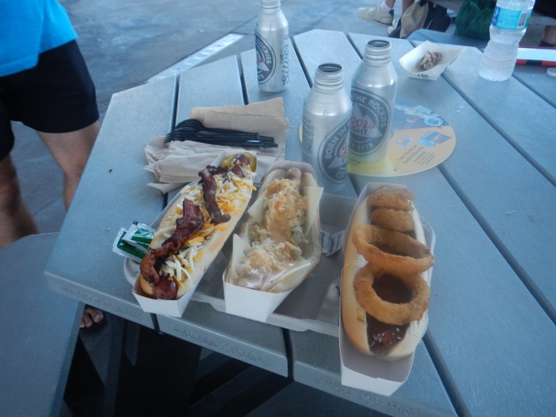 Variations of hot-dog (Kennedy Space Center)