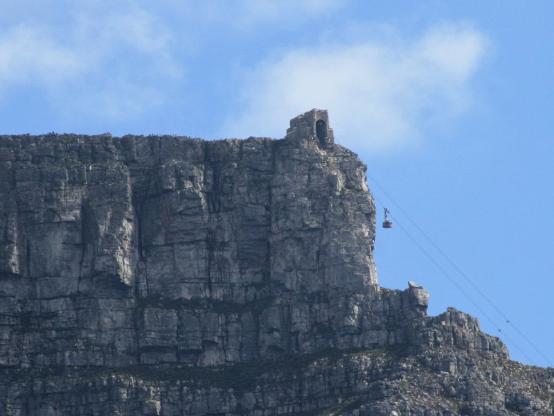 Cable car to Table Mountain