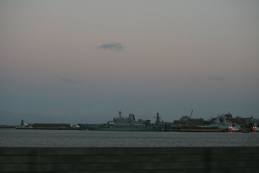 Navy base in Simon's Town