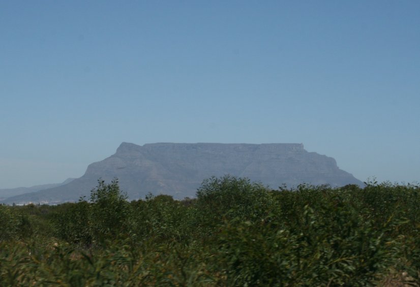 Table Mountain seen from Parklands