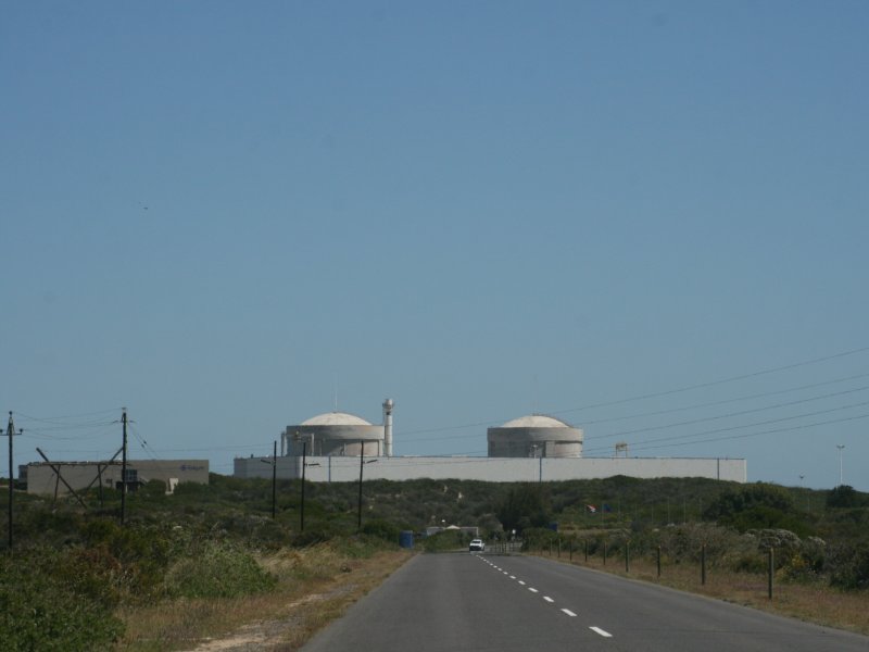 Koeberg Nuclear Power Station - the only nuclear power plant on entire African continent