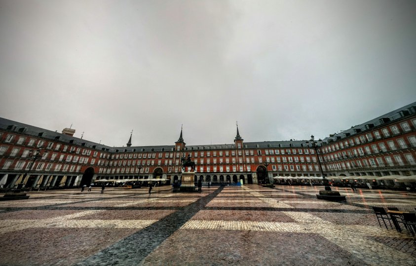 Plaza Mayor - Madrid's main square - since 1619 (November 2016)