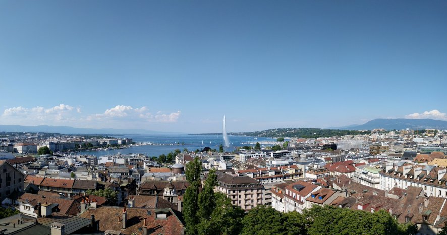 View from St Pierre Cathedral tower