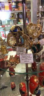 Matryoshkas, Fabergé eggs, and other Russian souvenirs (January 2018) Matryoshkas, Fabergé eggs, and other Russian souvenirs (January 2018)