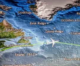 We successfully overcame the Titanic resting place. I wonder why they mention it on the fly-map - it's like "look where you end up if the pilot takes a nap" (February 2018) We successfully overcame the Titanic resting place. I wonder why they mention it on the fly-map - it's like "look where you end up if the pilot takes a nap" (February 2018)