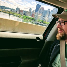 Almost there - bridge over Allegheny River, Pittsburgh (July 2018) Almost there - bridge over Allegheny River, Pittsburgh (July 2018)