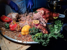 Those who didn't dance ate the whole pig in the meanwhile :-) (February 2019) Those who didn't dance ate the whole pig in the meanwhile :-) (February 2019)