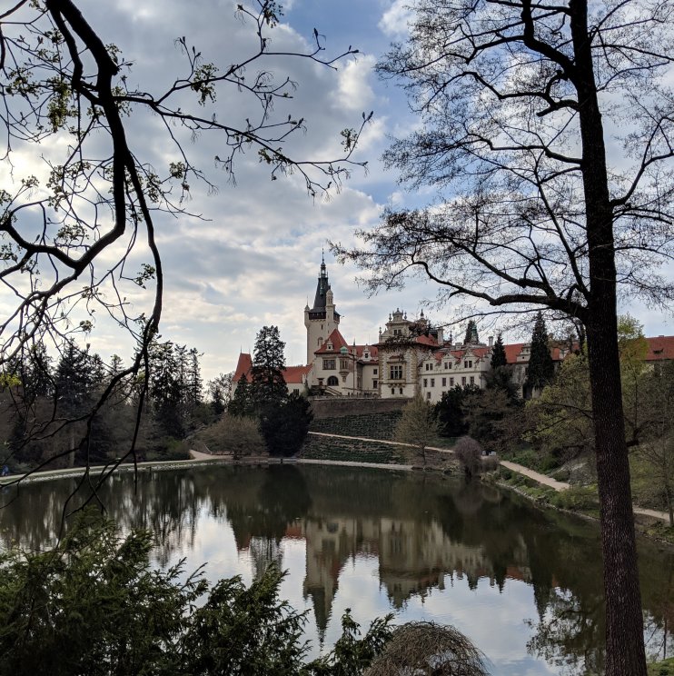 Průhonice Castle (April 2019)