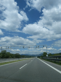 Driving towards mountains in Central Slovakia (June 2019) Driving towards mountains in Central Slovakia (June 2019)