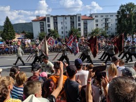Historical flags of Slovak military forces (August 2019) Historical flags of Slovak military forces (August 2019)